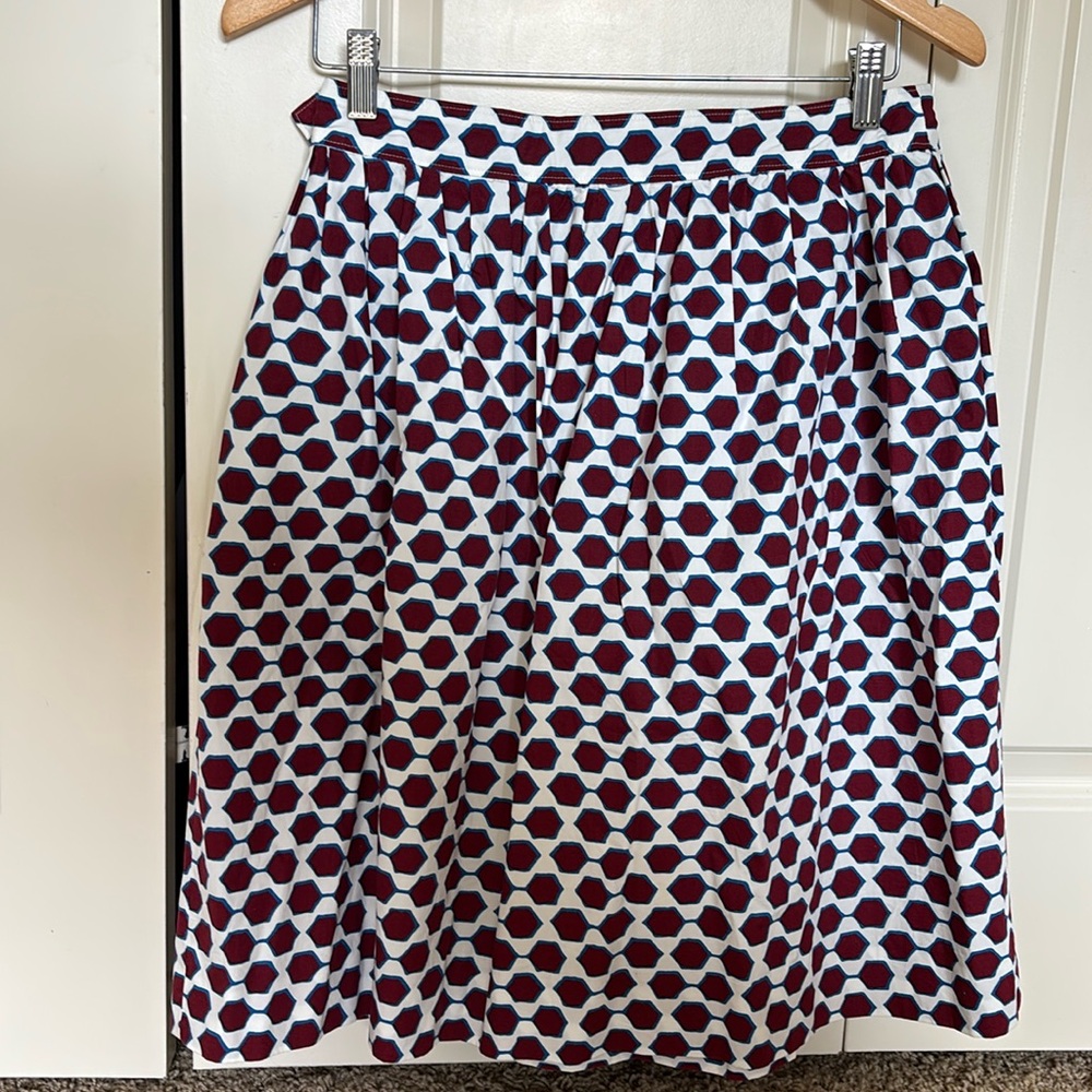 J. CREW A-Line Skirt Knee Length Size 4